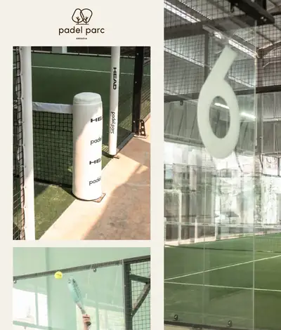 Padel Parc Arkadia branding